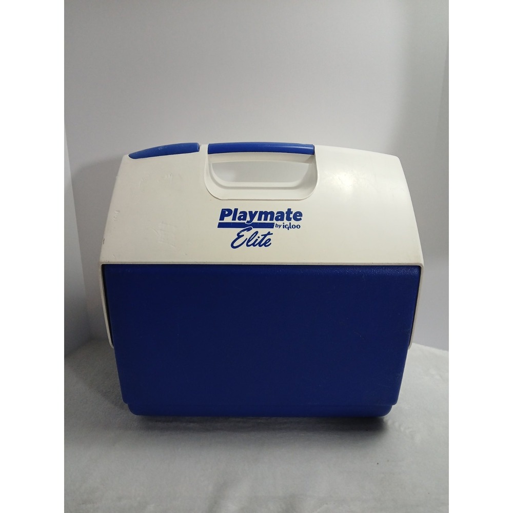Vintage Igloo Playmate Elite Cooler Blue‎ 16qt Large Ice Box